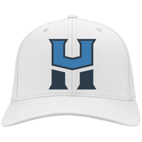 Hallmark University Flex Fit Baseball Cap in White